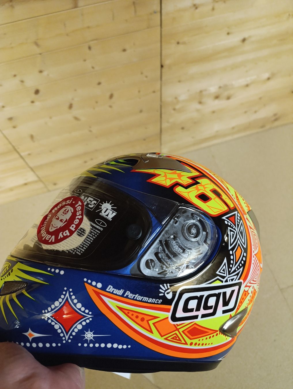 AGV Caschi & visiere: AGV Helm Valentino Rossi Edition – Nuovo e nell'imballaggio originale da Stäfa venduto da Phenomenom 1