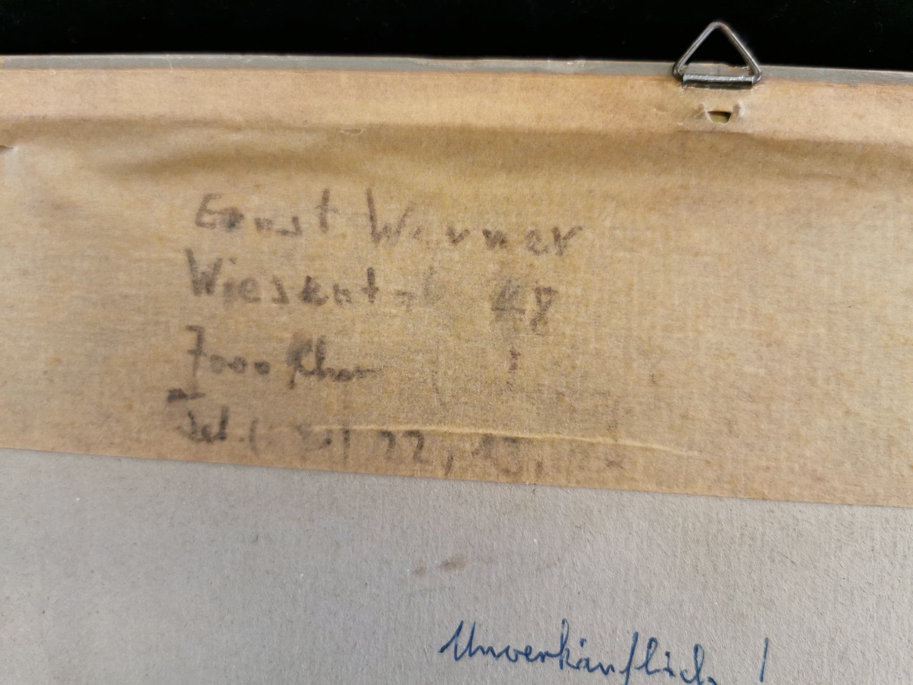 Gemälde: WERNER HUILE SUR PANNEAU SIGNÉE ET DATÉE 1970 – Gebraucht aus Genève von Qanil77 5