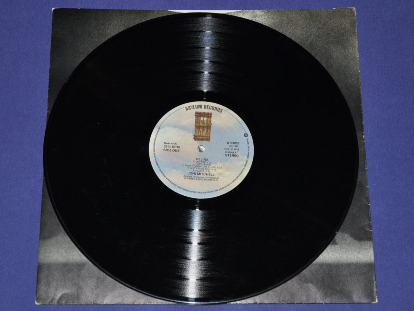 Dischi in vinile: LP Joni Mitchell - Hejira – Usato da Boll venduto da Theodora15 6