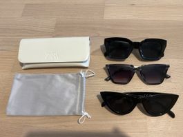 Sonnenbrillen 3 x 