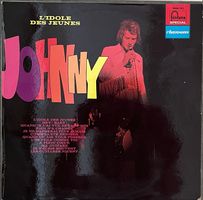 JOHNNY HALLYDAY - L'IDOLE DES JEUNES - 33 Tours