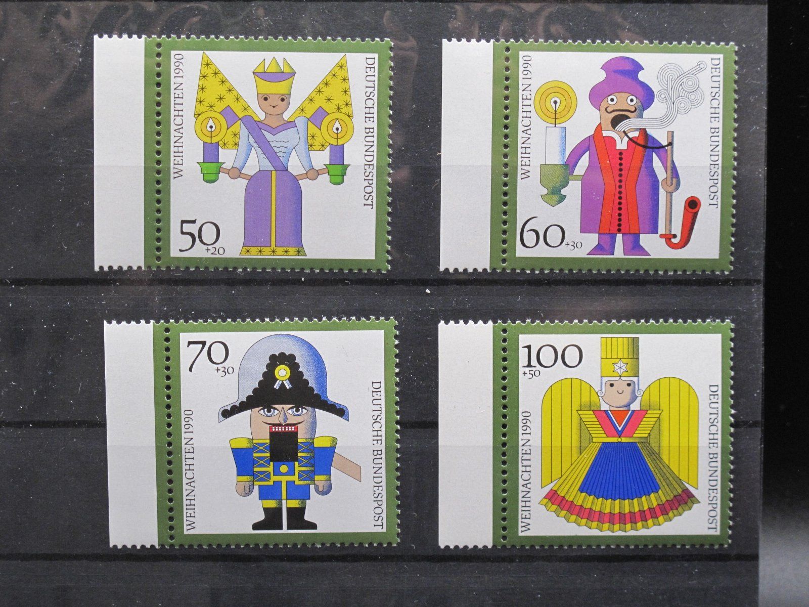 Tutti i francobolli: BRD 1990 Weihnachten ** – Usato da Wil SG venduto da fva01