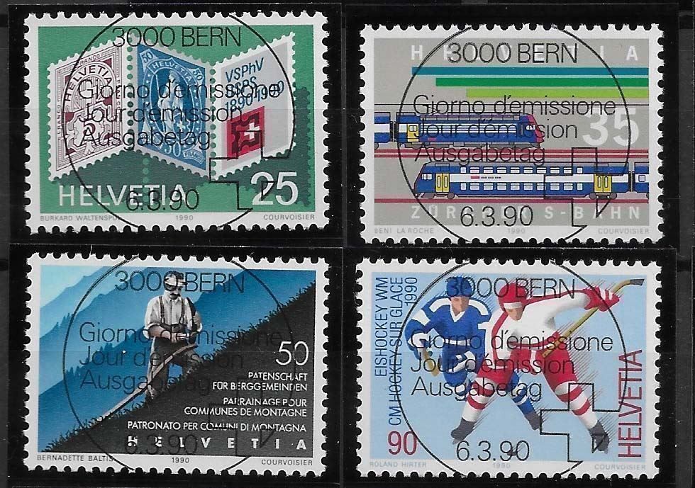 Tutti i francobolli: V0785 - Propagande 1990 /I vollstempel – Nuovo e nell'imballaggio originale da Trélex venduto da Phil_Albert
