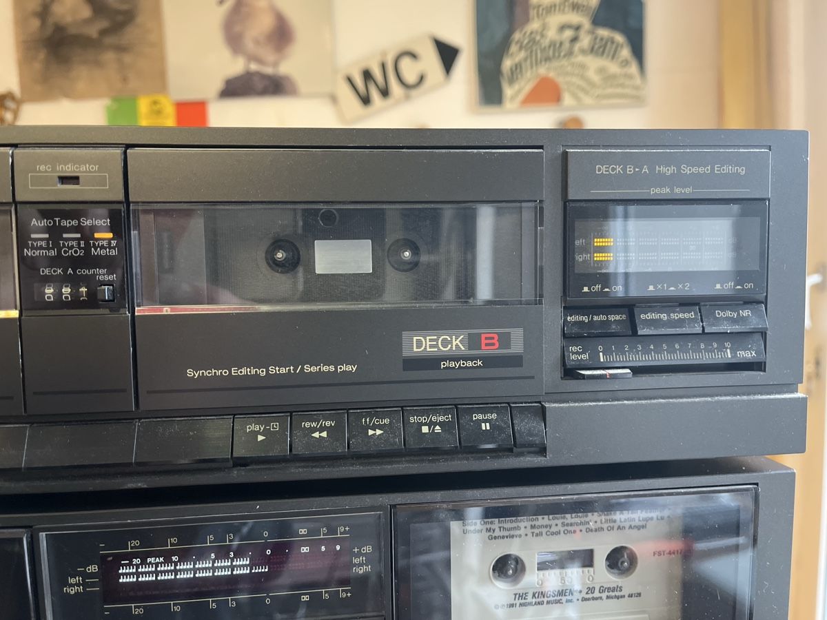 Musicassette: Technics RS-D190W Double Tape Deck – Usato da Embrach venduto da Siht9525 1