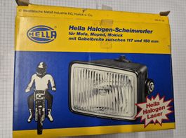 Halogen Scheinwerfer Hella Töffli Sachs Puch Moped