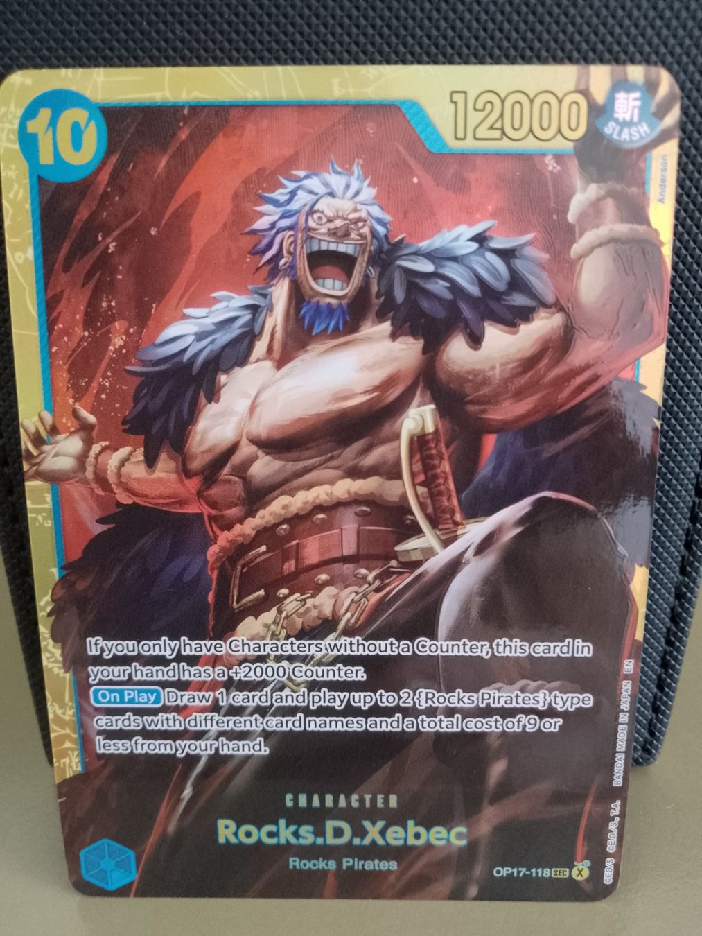 Bandai Carte collezionabili: One Piece Rocks D Xebec OP17-118 Eng – Nuovo (secondo la descrizione) da Jona venduto da Stack