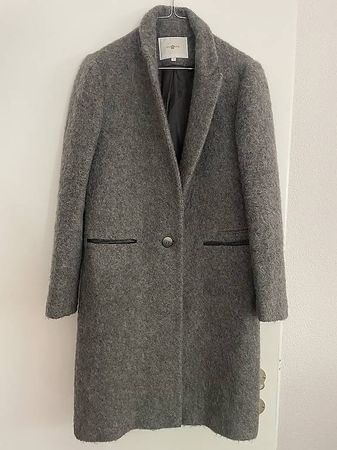 Mantel von ANN&LINE, grau, Wollmantel 