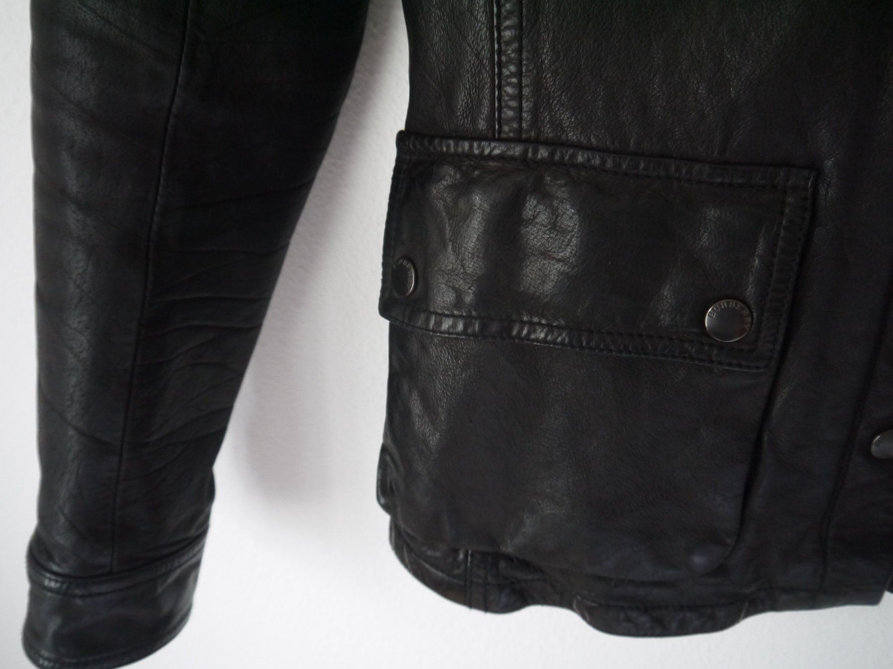 Burberry Giacche: Burberry Lederjacke 100% Original – Usato da Hagendorn venduto da Blaf 2
