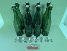 8 Bügelflaschen 1 Liter Bülach