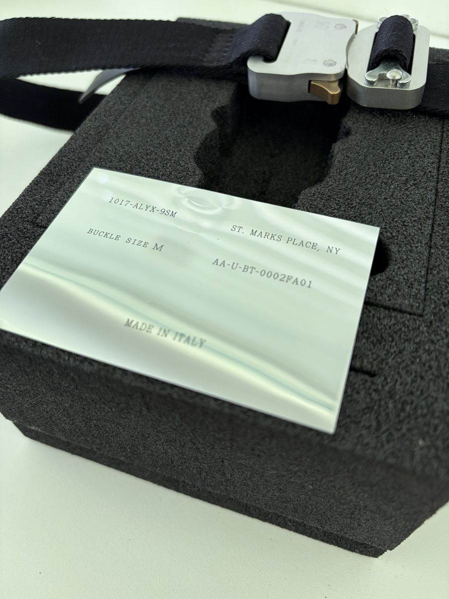 Cinture: 1017 Alyx 9SM Gürtel – Usato da Arlesheim venduto da Hfons 5