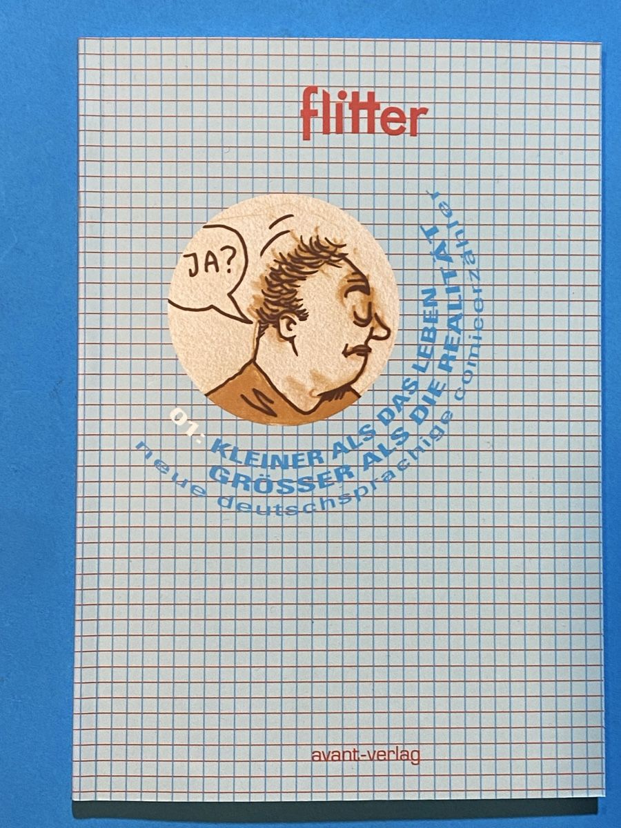 Fumetti: Flitter - Avant Verlag Kai Pfeiffer Humor – Usato da Zuerich venduto da SonderArt-Wertgut