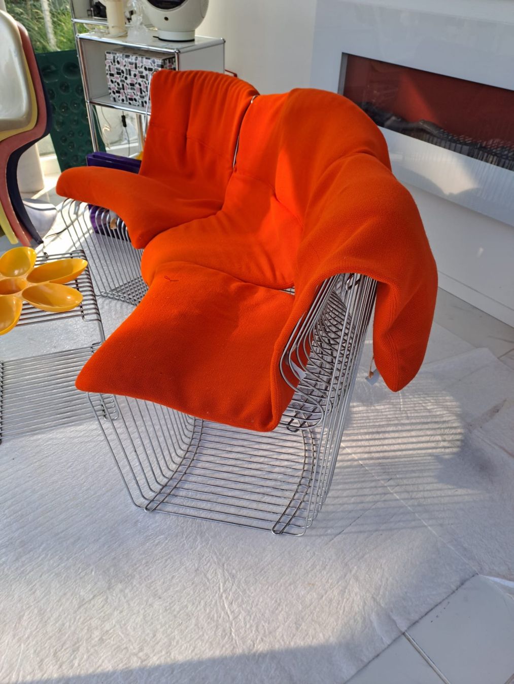Set di tavolo e panche: Verner Panton Pantonova – Usato da La Neuveville venduto da austinpowers70 2