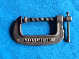 Serre-joint en fer MADE IN USA vintage