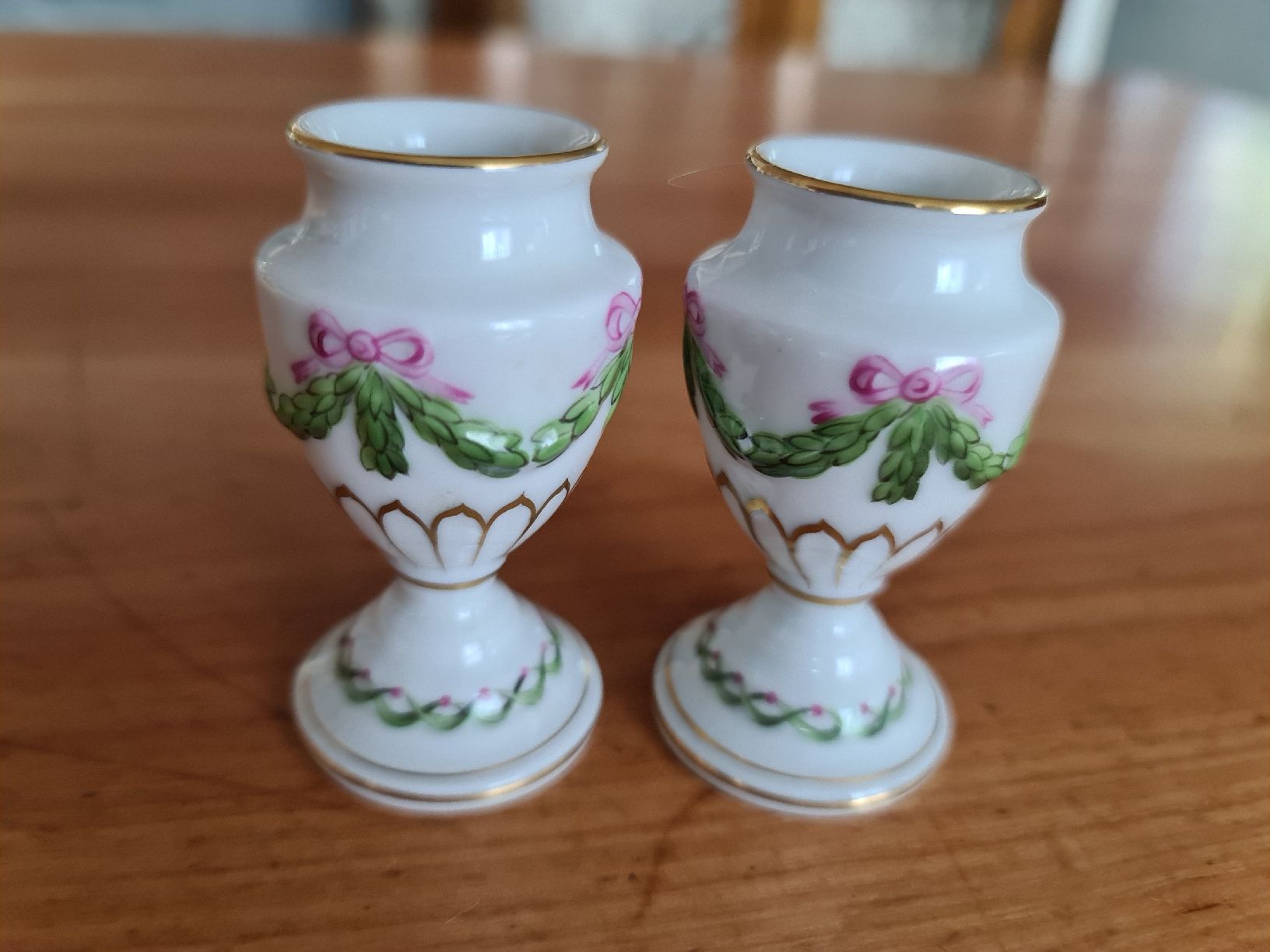 Herend Vasi & Recipienti: Herend Porzellan 2 Mini Vasen  – Usato da henau venduto da Rockj