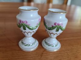 Herend Porzellan 2 Mini Vasen 
