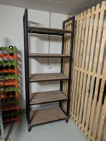 Regal Metall Holz 5 Ebenen