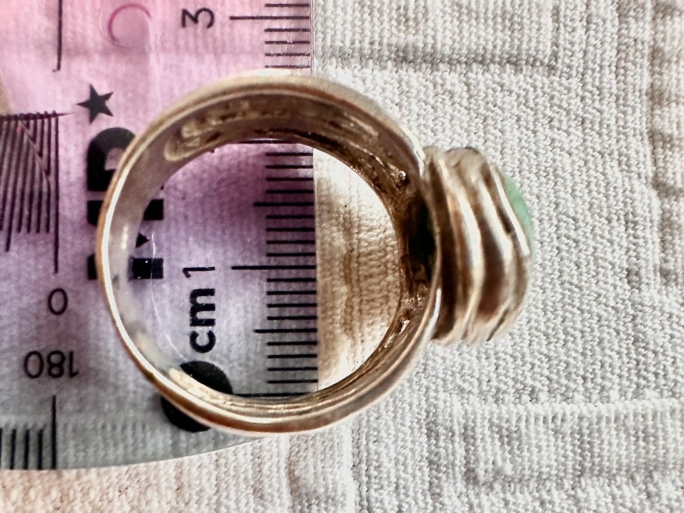 Anelli: Sterlingsilber Ring im Narajo Native American Stil – Usato da Vaduz venduto da valeole 2