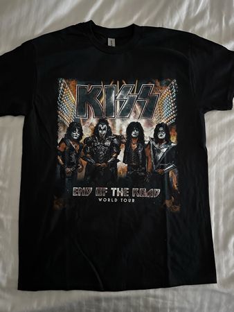 KISS UNOFFICIAL t-shirt last NYC shows