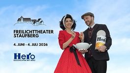 3 Tickets für das Theater Staufberg am 27.06.26