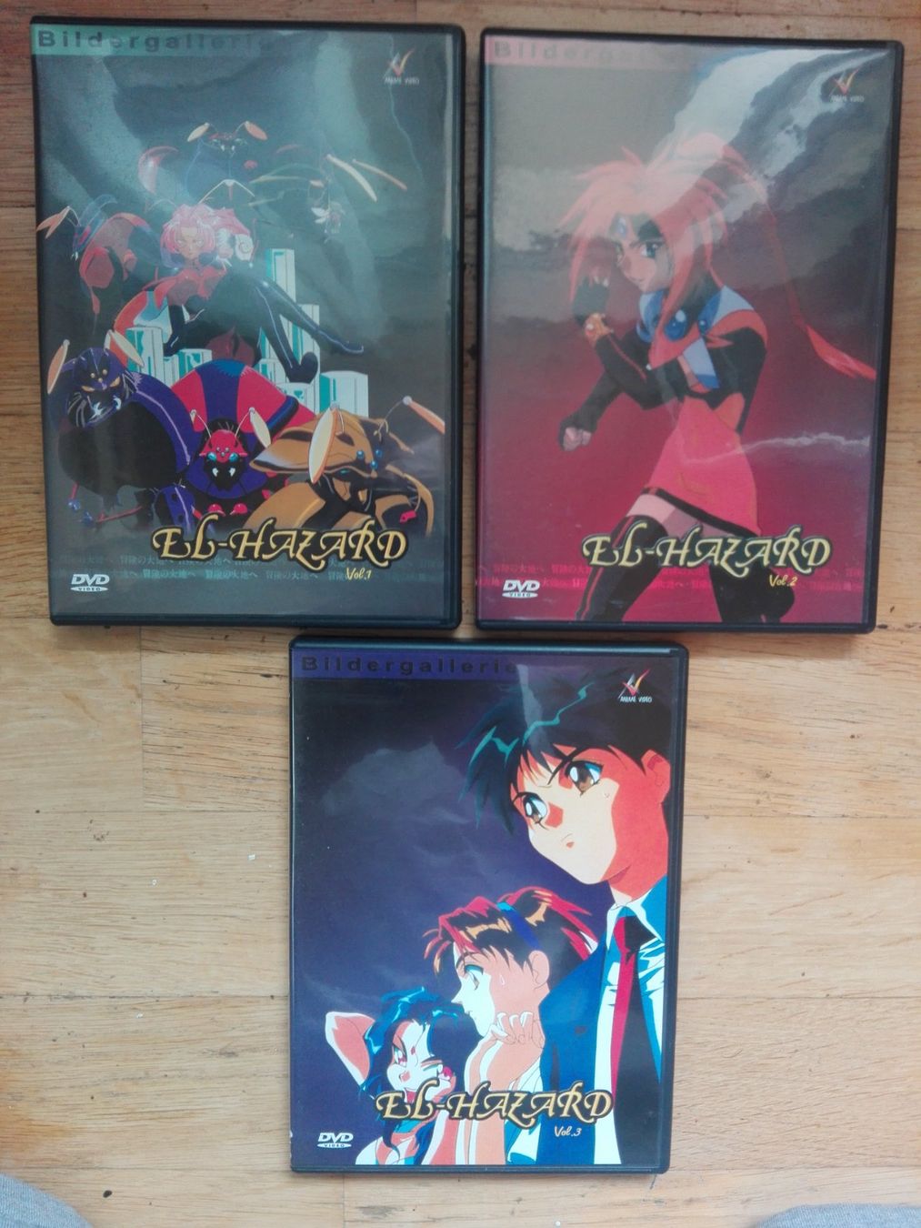 Tutti i DVDs: El-Hazard  (Vol. 1-3)             -Japanisch \ Ut: deutsch- – Usato da St. Gallen venduto da elkapone