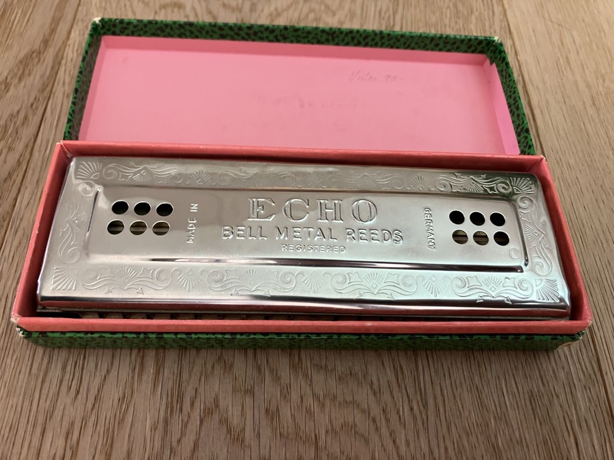Mundharmonika Echo Bell Metal Reeds, vintage, Top Zustand! (Gebraucht ...