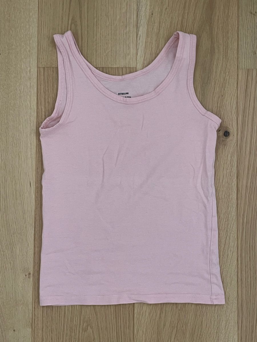 Camicette, T-shirt & Top: Top Mädchen rosa Grösse 128 Baumwolle – Usato da Untersiggenthal venduto da bla_55sl