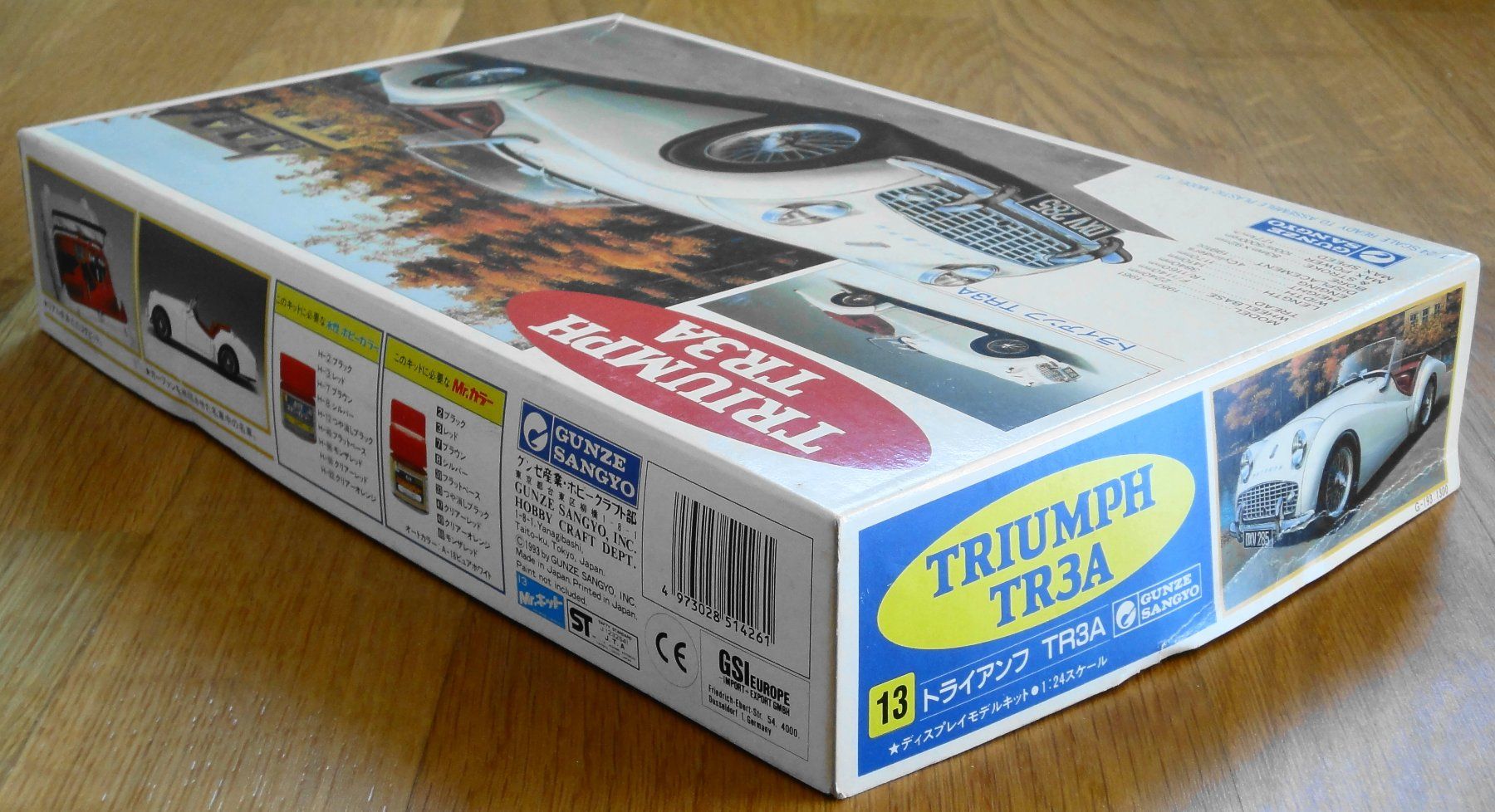 Triumph Modellautos: Gunze Sangyo Triumph TR3A 1:24 – Neu (gemäss Beschreibung) aus Frümsen von Malibu69 6
