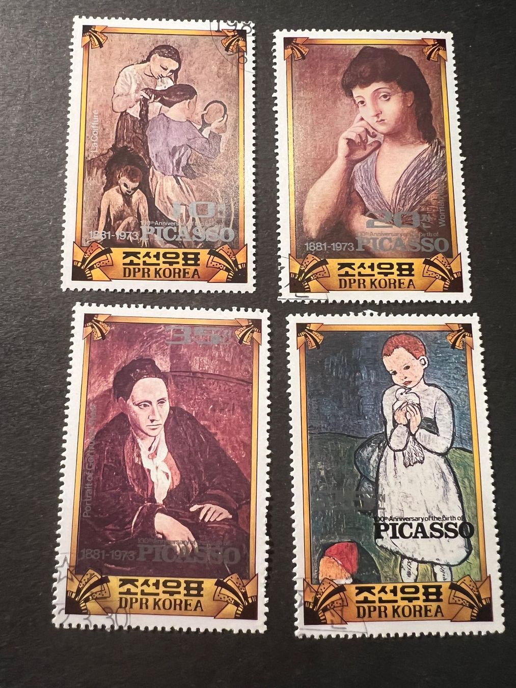Tutti i francobolli: 1982, Picasso Korea gest. (E903) – Usato da Hinwil venduto da Sidi4