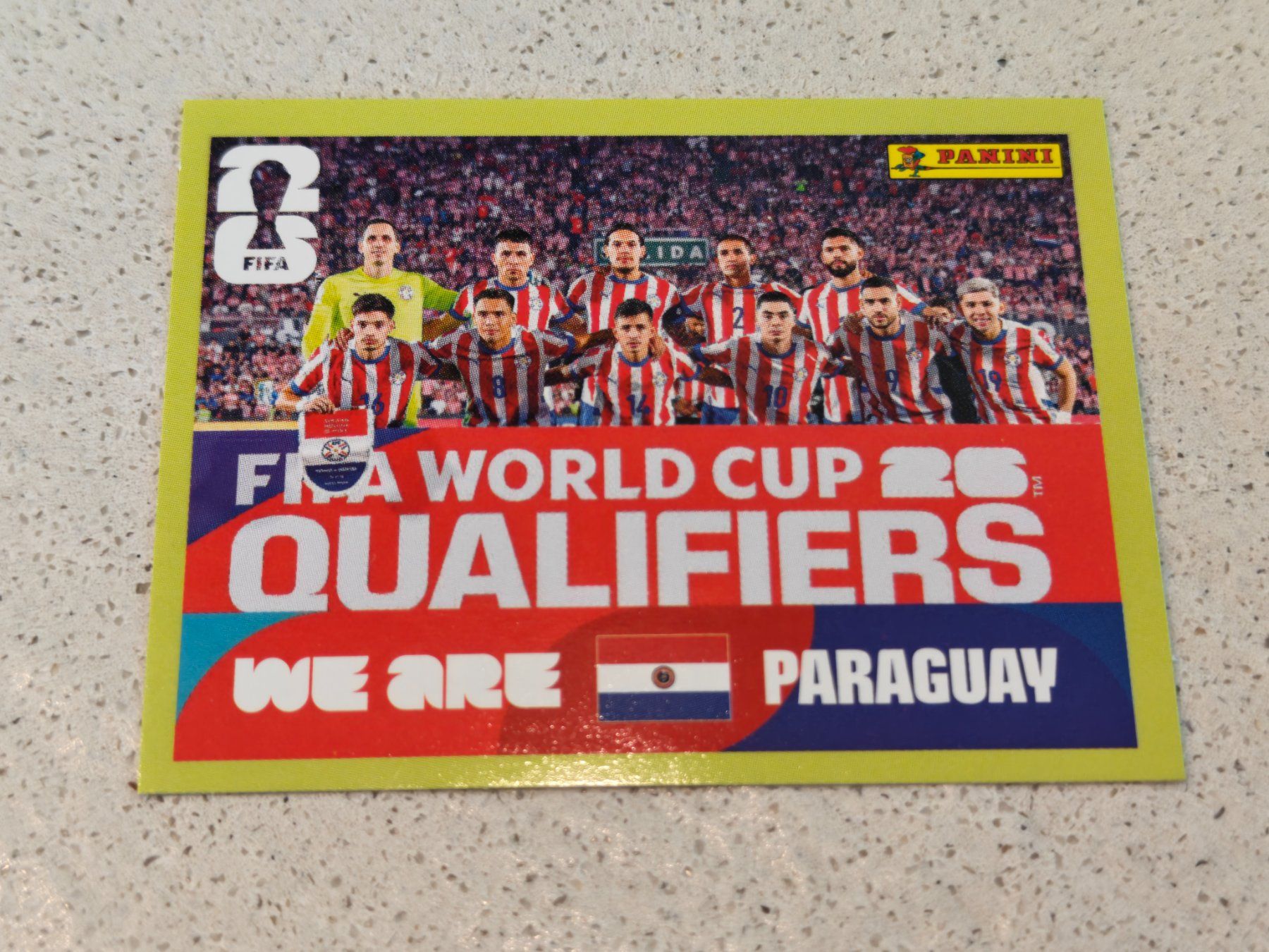 Panini Carte collezionabili: Panini Sticker WM 2026: Team PAR 13 – Nuovo (secondo la descrizione) da Zofingen venduto da Mak2