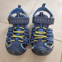 Sommersandale für Jungs, Grösse 29, blau-gelb, Top!