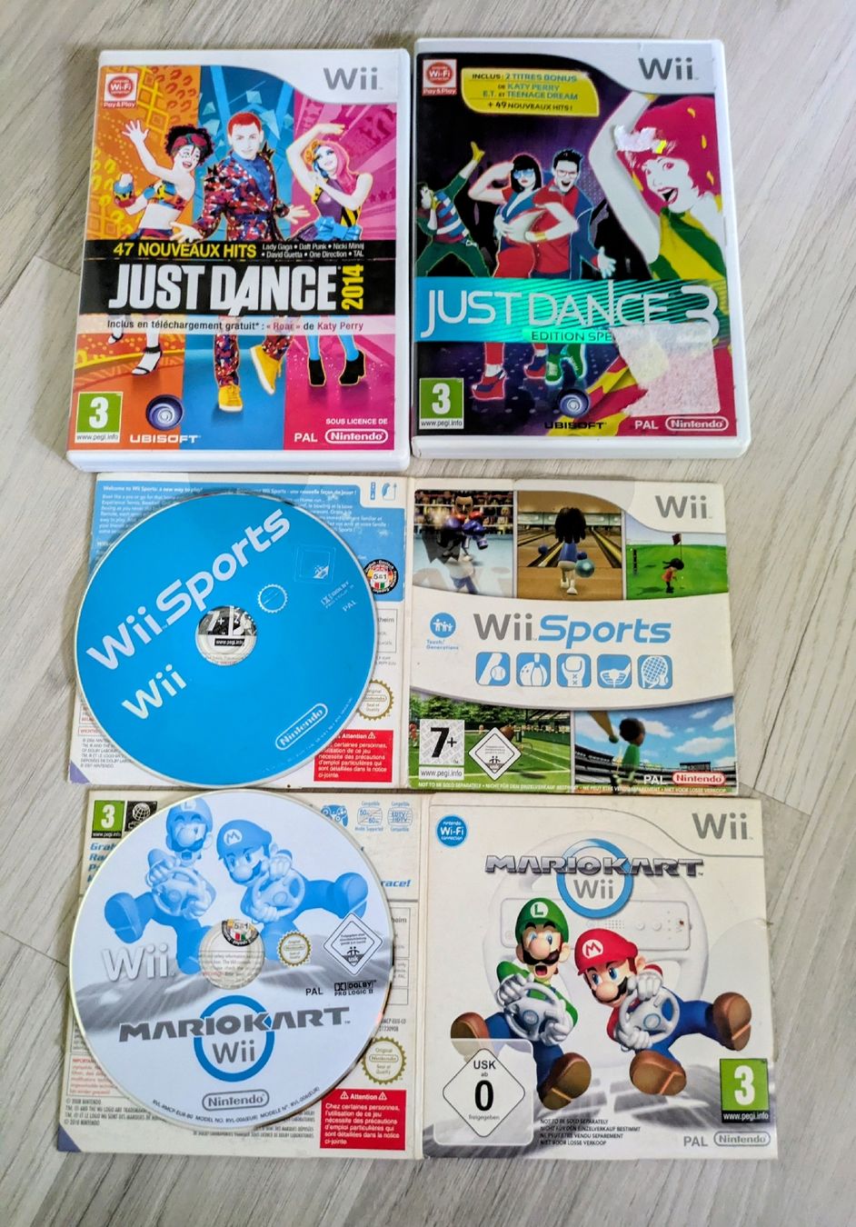 Nintendo Console: Wii + 24 jeux + accessoires.  – Usato da Châtonnaye venduto da Enjie 1