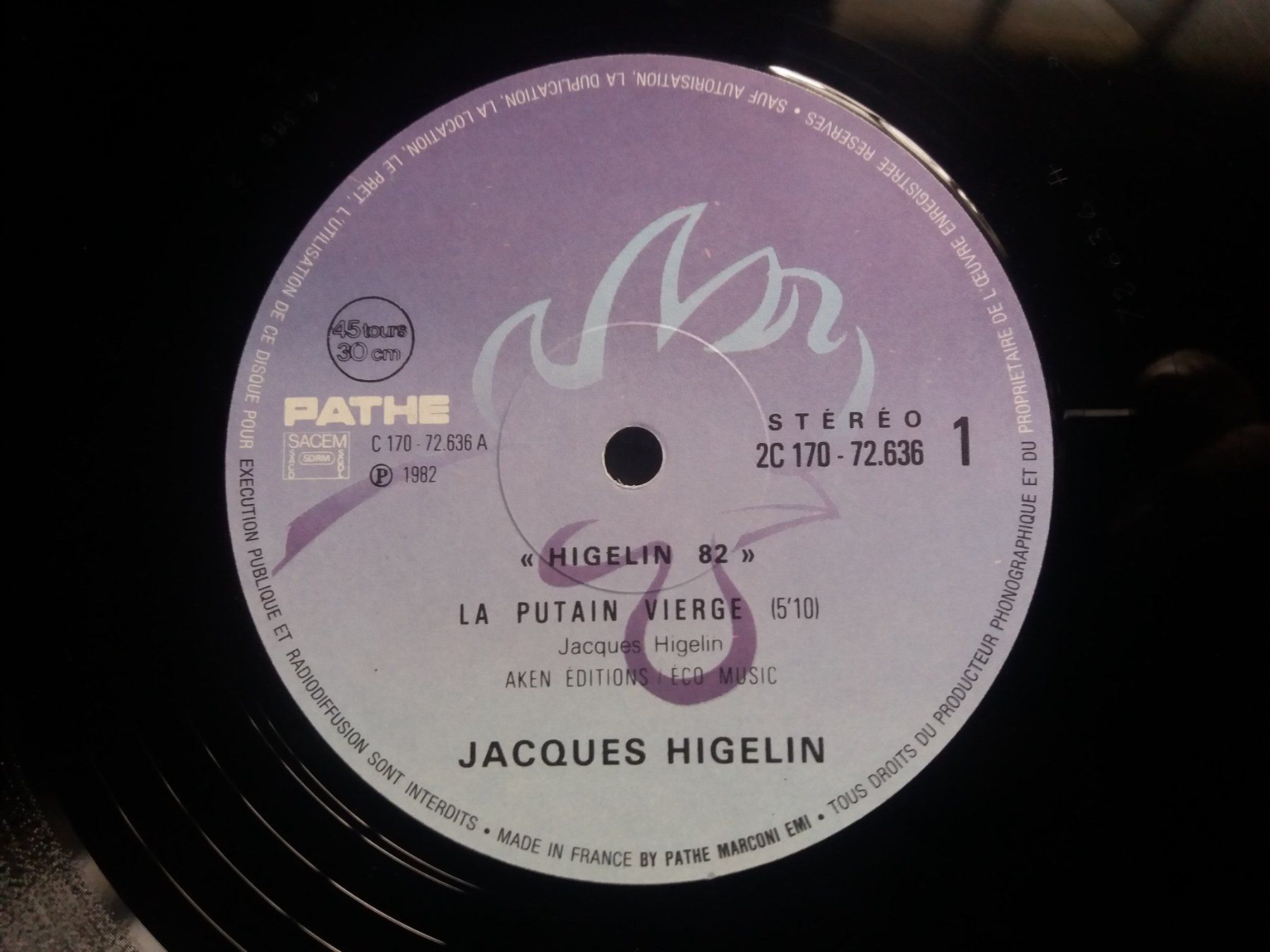 Dischi in vinile: 2 X LP (Jacques Higelin) Higelin 82 – Usato da Meyrin venduto da toutatis 3