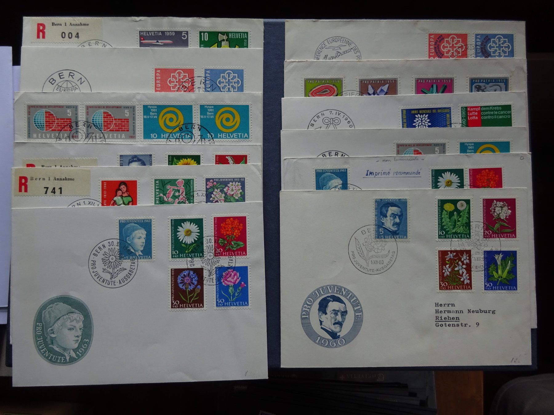 Tous les timbres: Lot FDC ab 1959 – D'occasion à Appenzell-Steinegg par adi1975 1