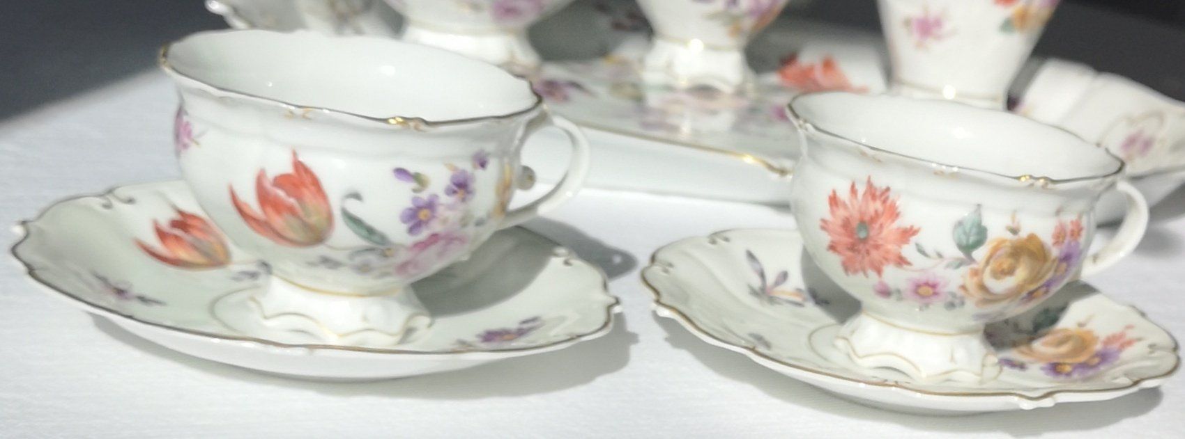 Set di piatti: Nymphenburger Tafelservice "Baroc" – Usato da Zürich venduto da Tanteemma369 2