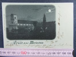 GRUSS AUS MARIASTEIN VOLLMOND AK SO 1908