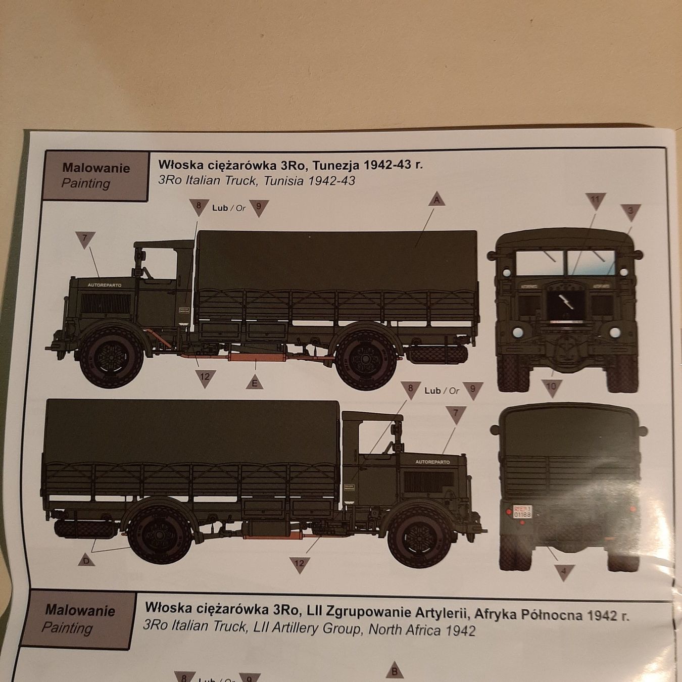 Kit di modellismo & Modellini statici: 431 ... 3 Ro Cargo Truck ... IBG 72093 – Nuovo (secondo la descrizione) da Bonstetten venduto da Benibanny59 2