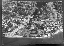 Gerra Gambarogno/ Flugaufnahme, ca. 1950