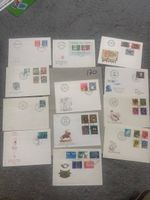 VieillesEnveloppes illustrées avec timbres 1966 1967 1965 