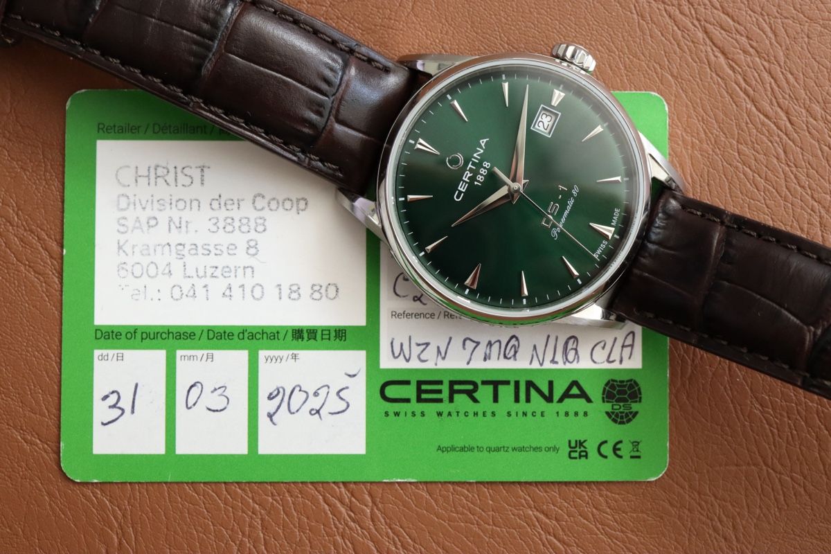 Certina Orologi: Certina DS-1 - Garantie & Full Set – Usato da Schaanwald venduto da travelintime01 8