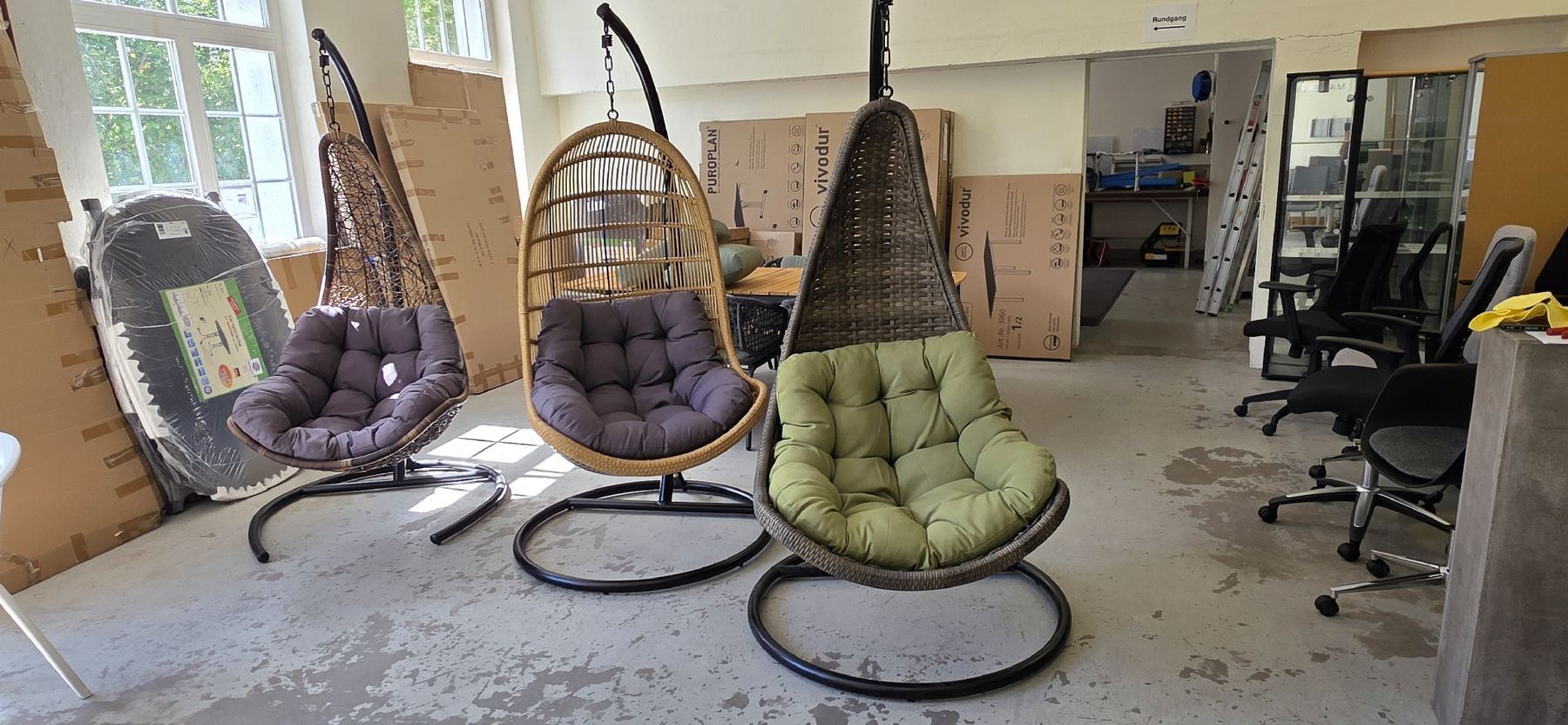 Poltrone pensili da giardino: Hängeschaukel ab Ausstellungs – Nuovo e nell'imballaggio originale da Lützelflüh-Goldb venduto da Rampenverkauf_72_ 5
