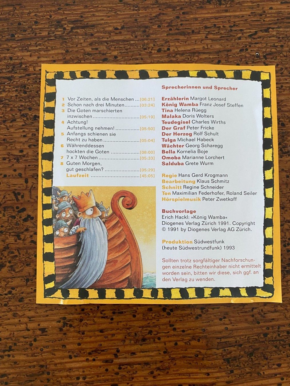 CD & DVD vergini: König Wamba – Usato da Teufen AR venduto da trueblue84 1