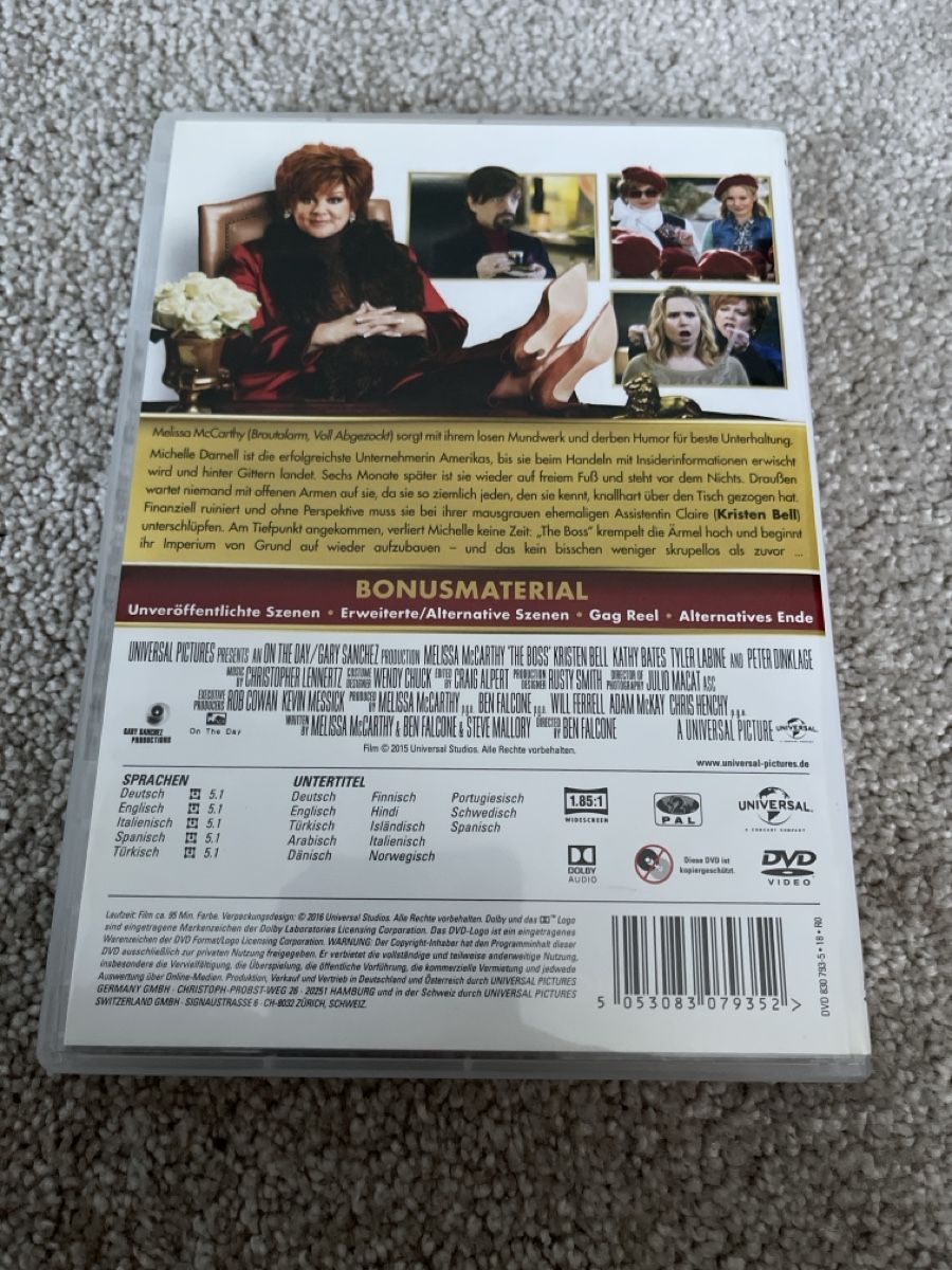 Tutti i DVDs: Melissa McCarthy: The Boss DVD neuwertig – Usato da Unterkulm venduto da AnoliOccasion 2