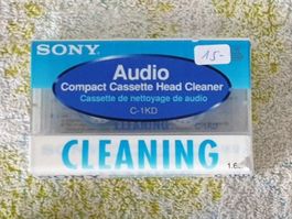 Neue Reinigungs - Cassetten Sony Cleaning