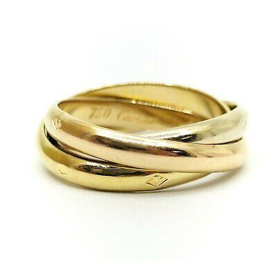 Cartier Anelli: Cartier Trinity Ring 18K Gold GR.46 – Usato da Bottighofen venduto da menschenfamilie