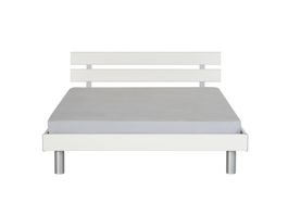 Bett LIVORNO weiss 180 x 200 cm Lattenrost A Matratzen U