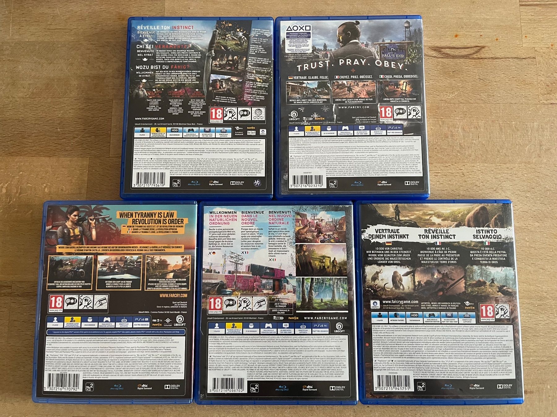 Sony Giochi: Far Cry PS4 Bundle: Teil 4-6, New Dawn & Primal – Usato da Thalwil venduto da ranx 1