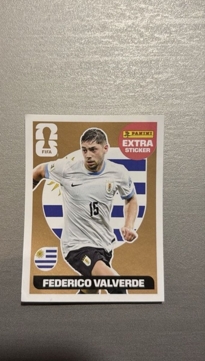 Panini Cartes à collectionner: Panini Extra Sticker Federico Valverde Bronze – Neuf (Voir description) à Lotzwil par kie_t777