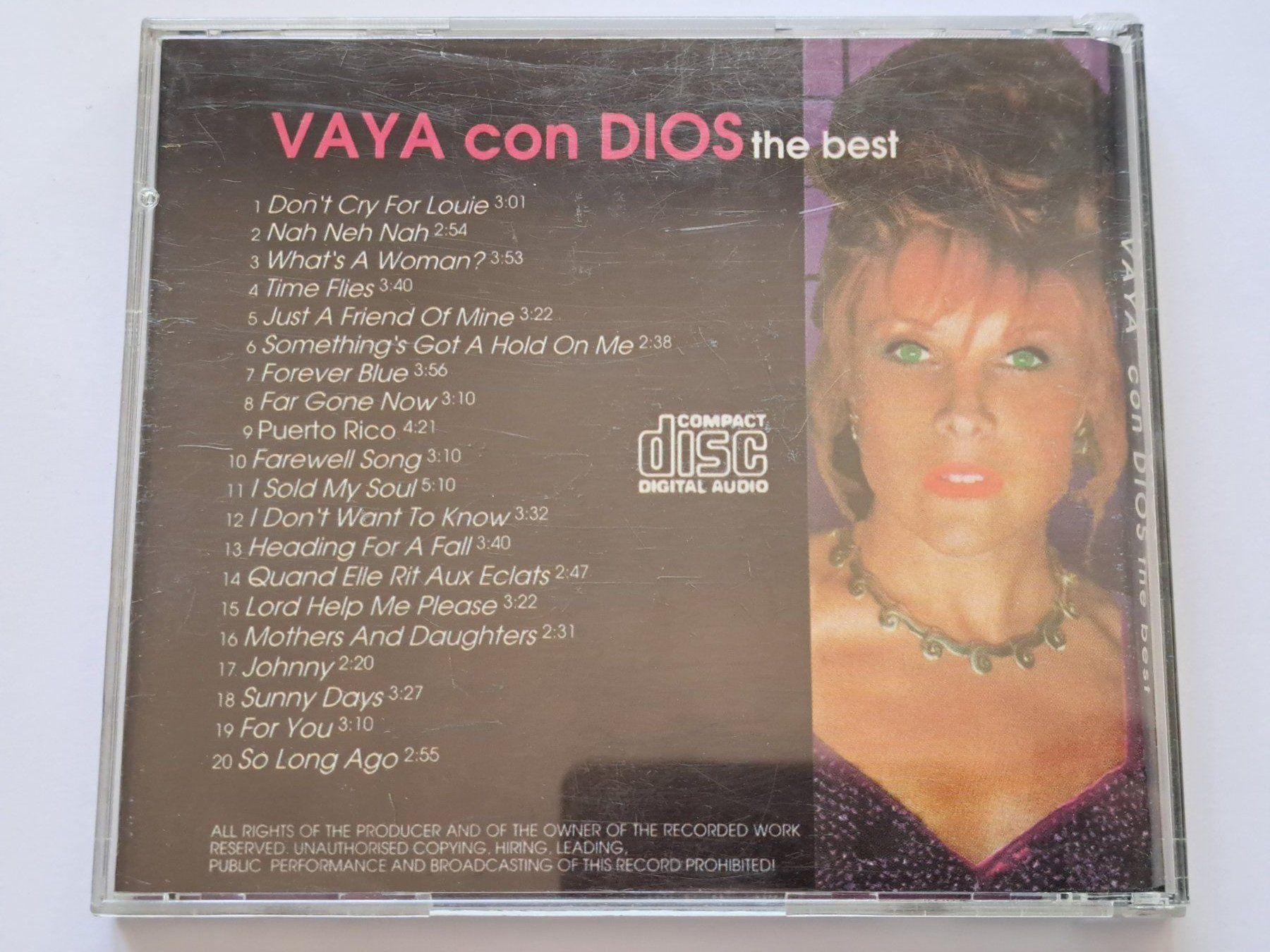 CD: Cd Vaya con Dios - The best  – Usato da Pully venduto da bro_n52j 1