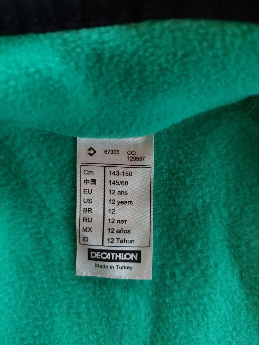 Decathlon Giacche & Cappotti: Quechua Flece Jacke / Gr.143/150/Neu – Nuovo (secondo la descrizione) da Zürich venduto da xxyy00 5