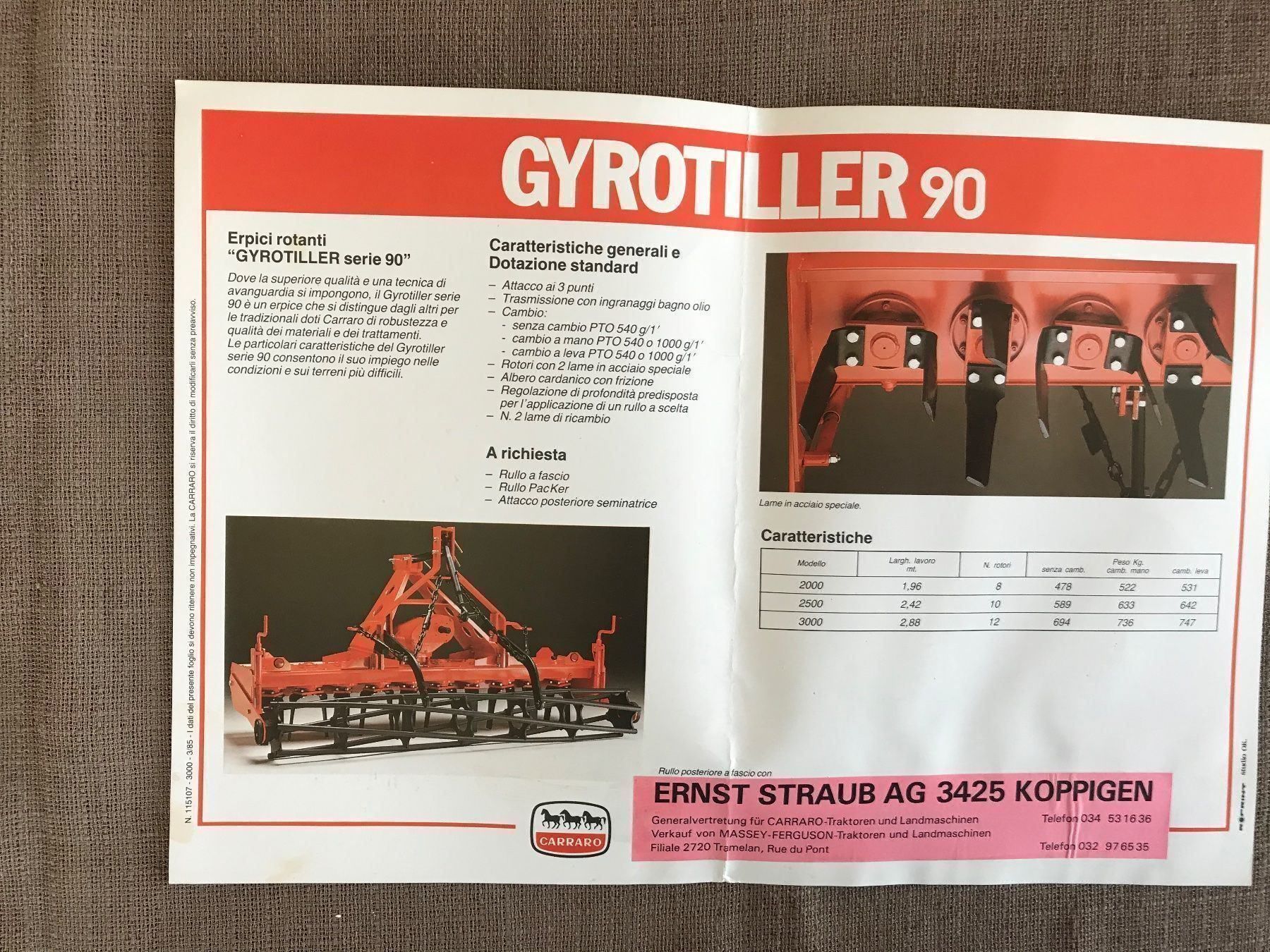 Trattori: Carraro Prospekt – Usato da Balterswil venduto da Jeko1967 1